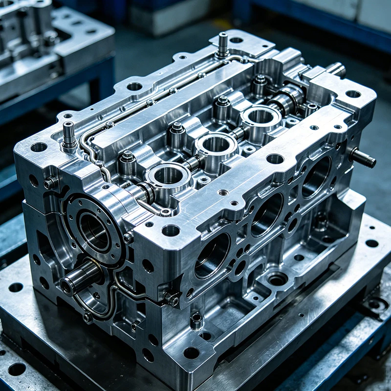 Aluminum Auto Engine Part Die Casting Mold-detail2 Aluminum Auto Engine Part Die Casting Mold-detail2